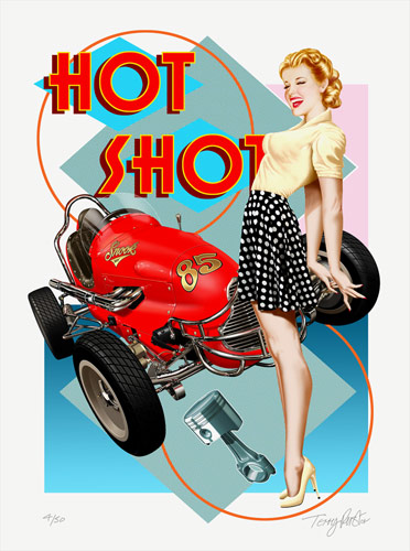 Terry Pastor - Hot Shot - Giclee Print